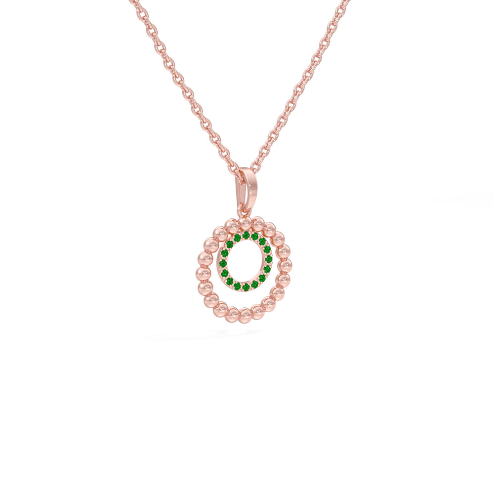 #metal_rose-gold-plated#stone-colour_emerald-green
