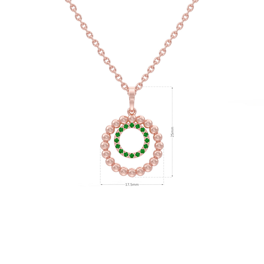 #metal_rose-gold-plated#stone-colour_emerald-green