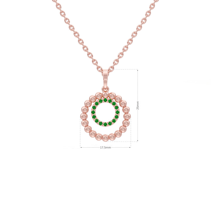 #metal_rose-gold-plated#stone-colour_emerald-green