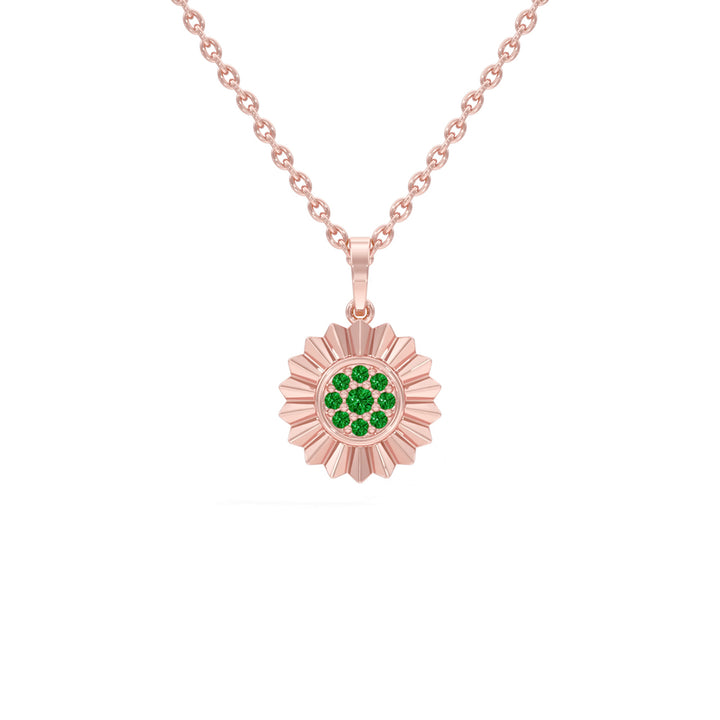 #metal_rose-gold-plated#stone-colour_emerald-green