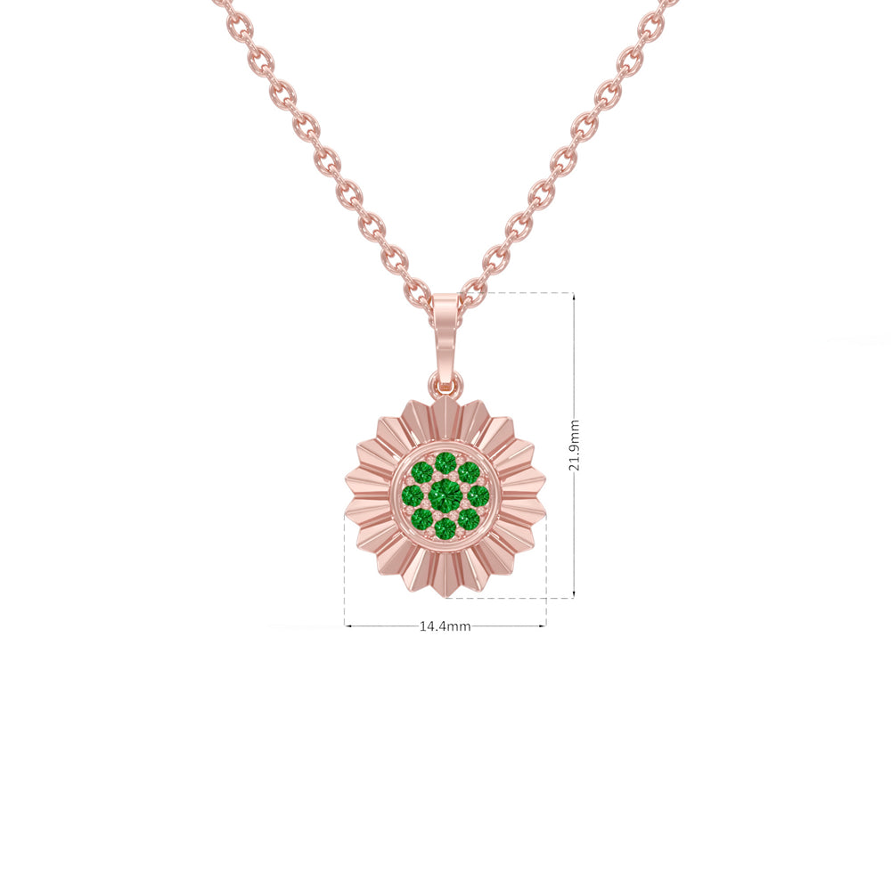 #metal_rose-gold-plated#stone-colour_emerald-green