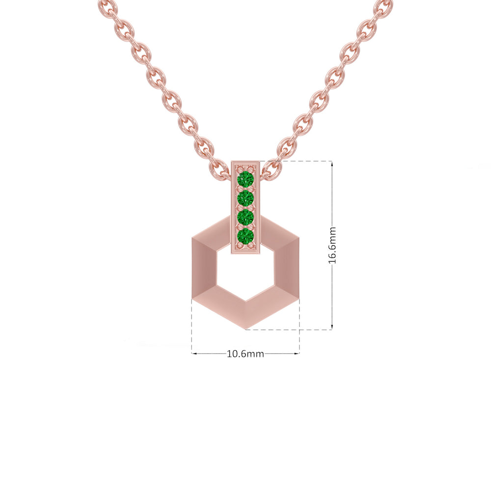 #metal_rose-gold-plated#stone-colour_emerald-green