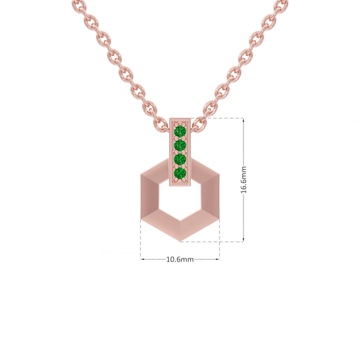 #metal_rose-gold-plated#stone-colour_emerald-green