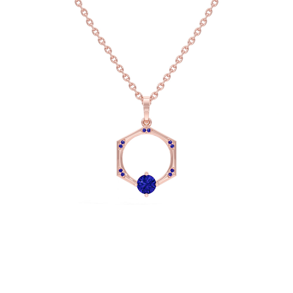 #metal_rose-gold-plated#stone-colour_sapphire-blue