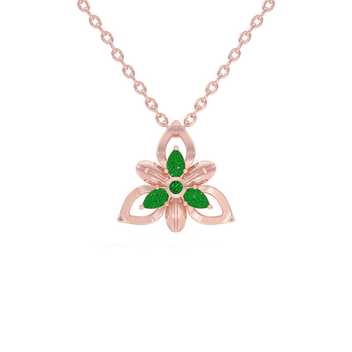 #metal_rose-gold-plated#stone-colour_emerald-green