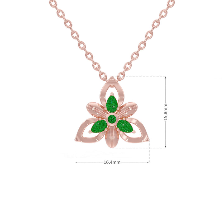 #metal_rose-gold-plated#stone-colour_emerald-green