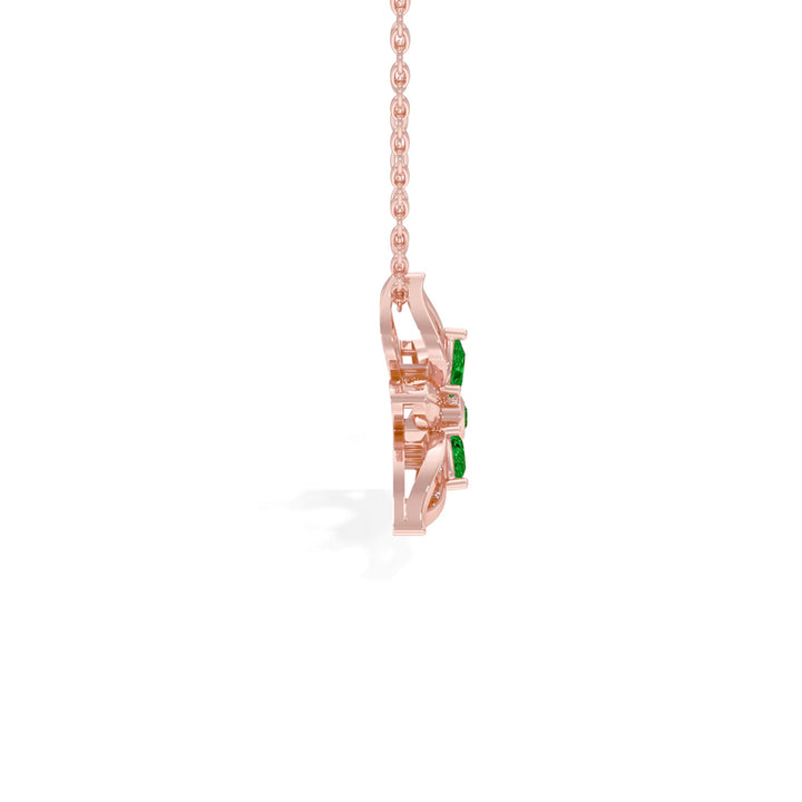 #metal_rose-gold-plated#stone-colour_emerald-green