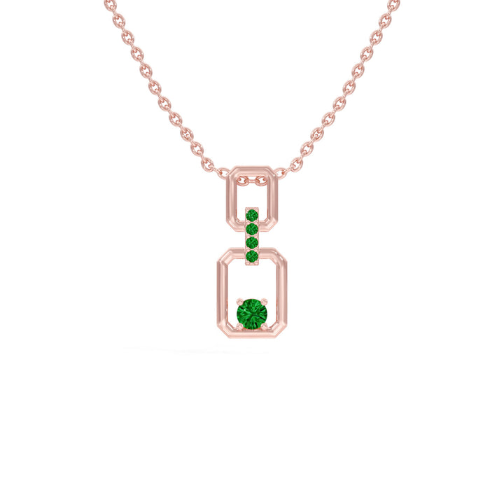 #metal_rose-gold-plated#stone-colour_emerald-green