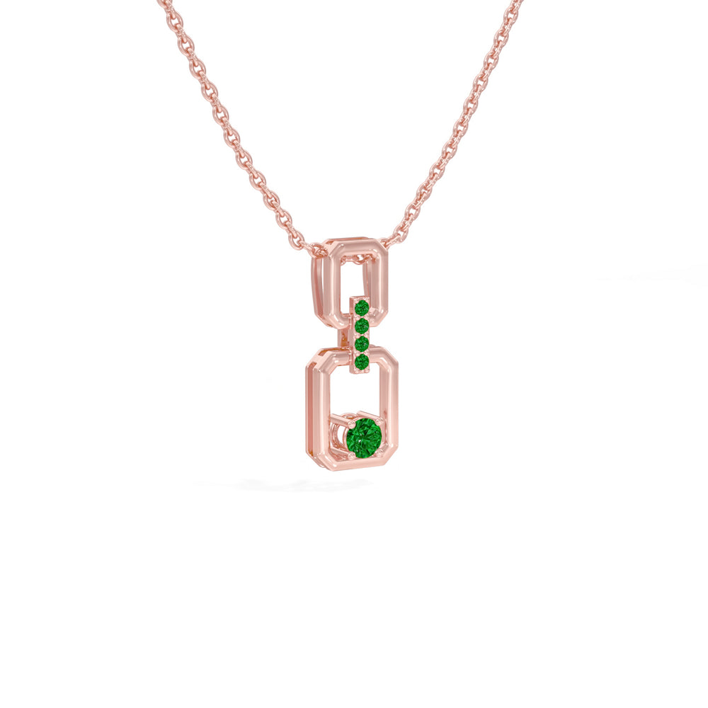 #metal_rose-gold-plated#stone-colour_emerald-green