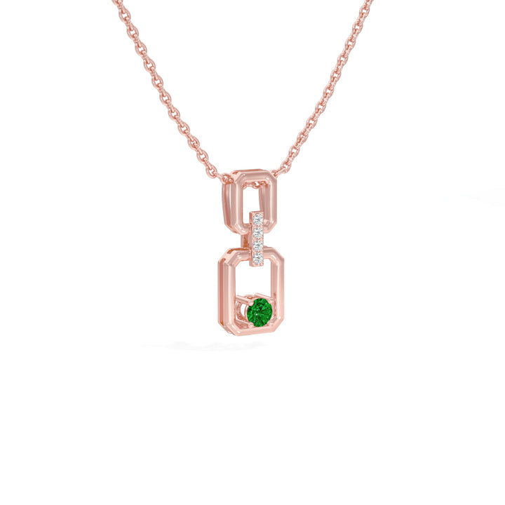 #metal_rose-gold-plated#stone-colour_emerald-green