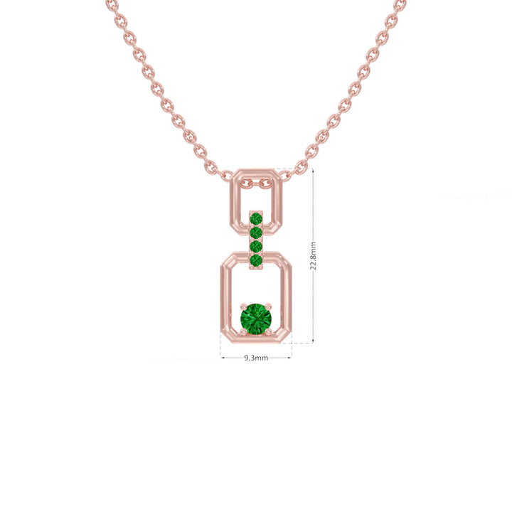 #metal_rose-gold-plated#stone-colour_emerald-green