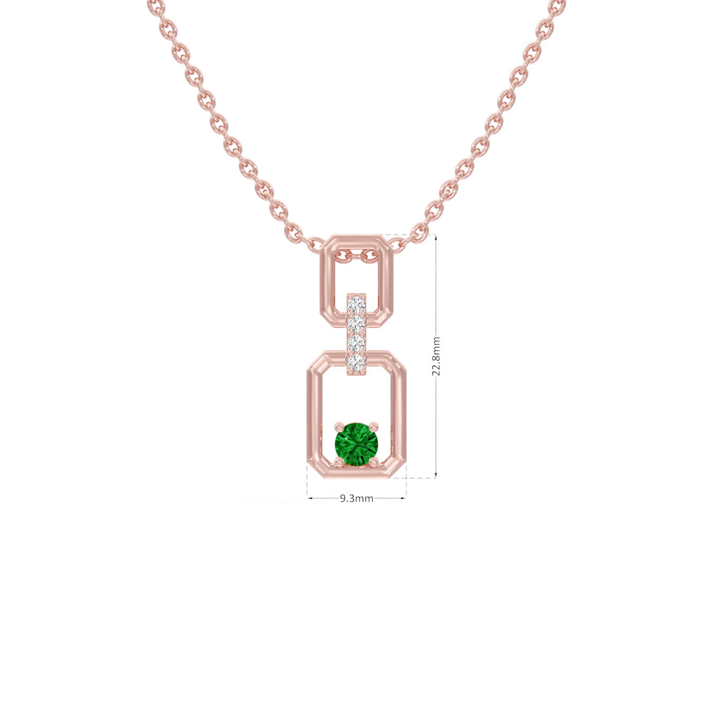 #metal_rose-gold-plated#stone-colour_emerald-green
