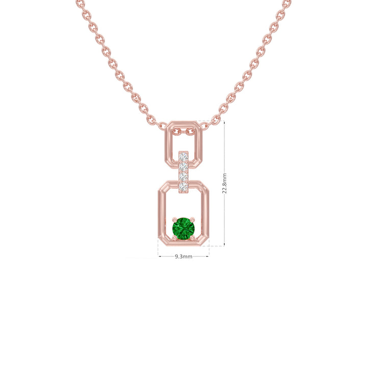 #metal_rose-gold-plated#stone-colour_emerald-green