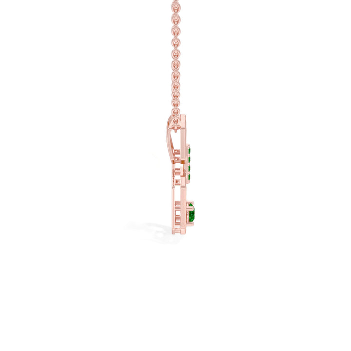 #metal_rose-gold-plated#stone-colour_emerald-green