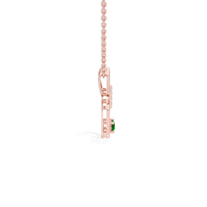 #metal_rose-gold-plated#stone-colour_emerald-green