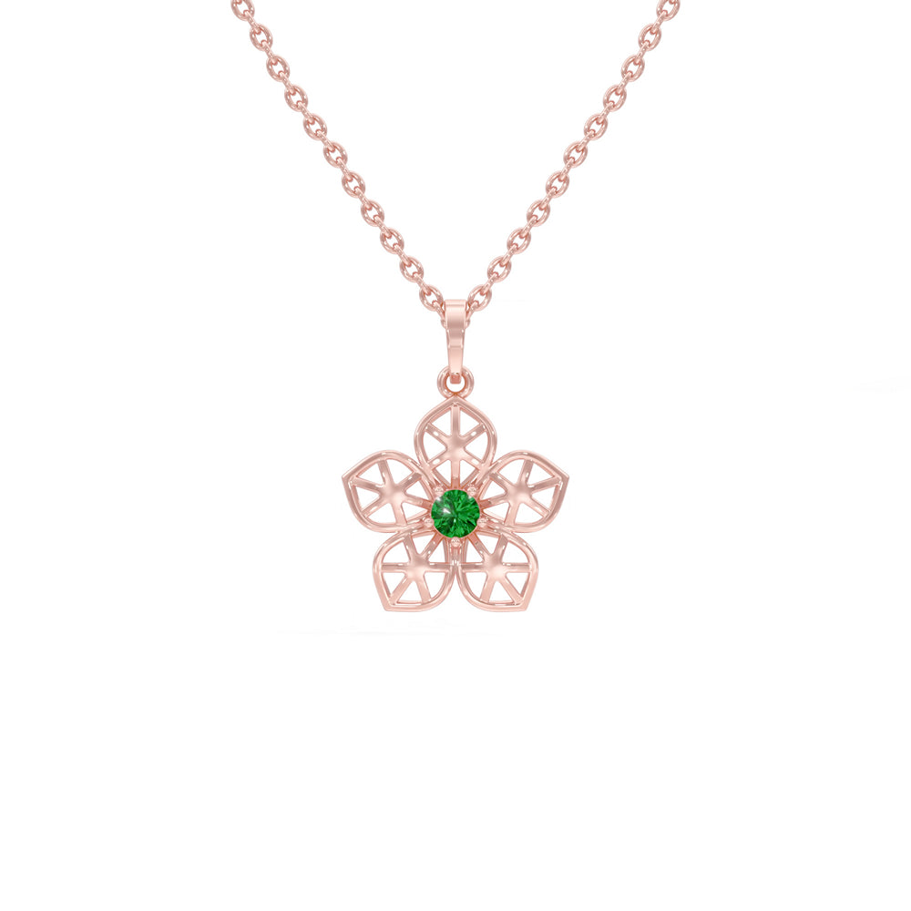 #metal_rose-gold-plated#stone-colour_emerald-green