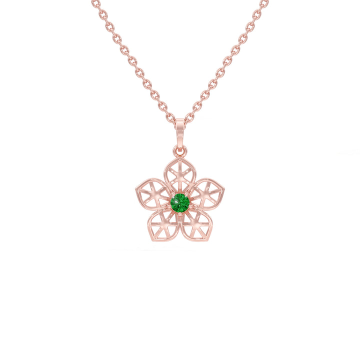 #metal_rose-gold-plated#stone-colour_emerald-green
