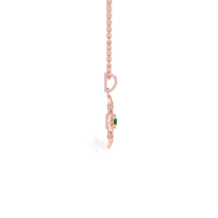 #metal_rose-gold-plated#stone-colour_emerald-green