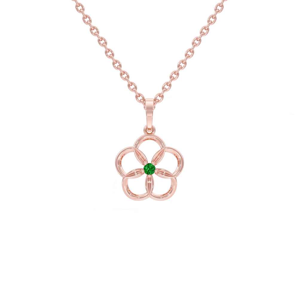#metal_rose-gold-plated#stone-colour_emerald-green