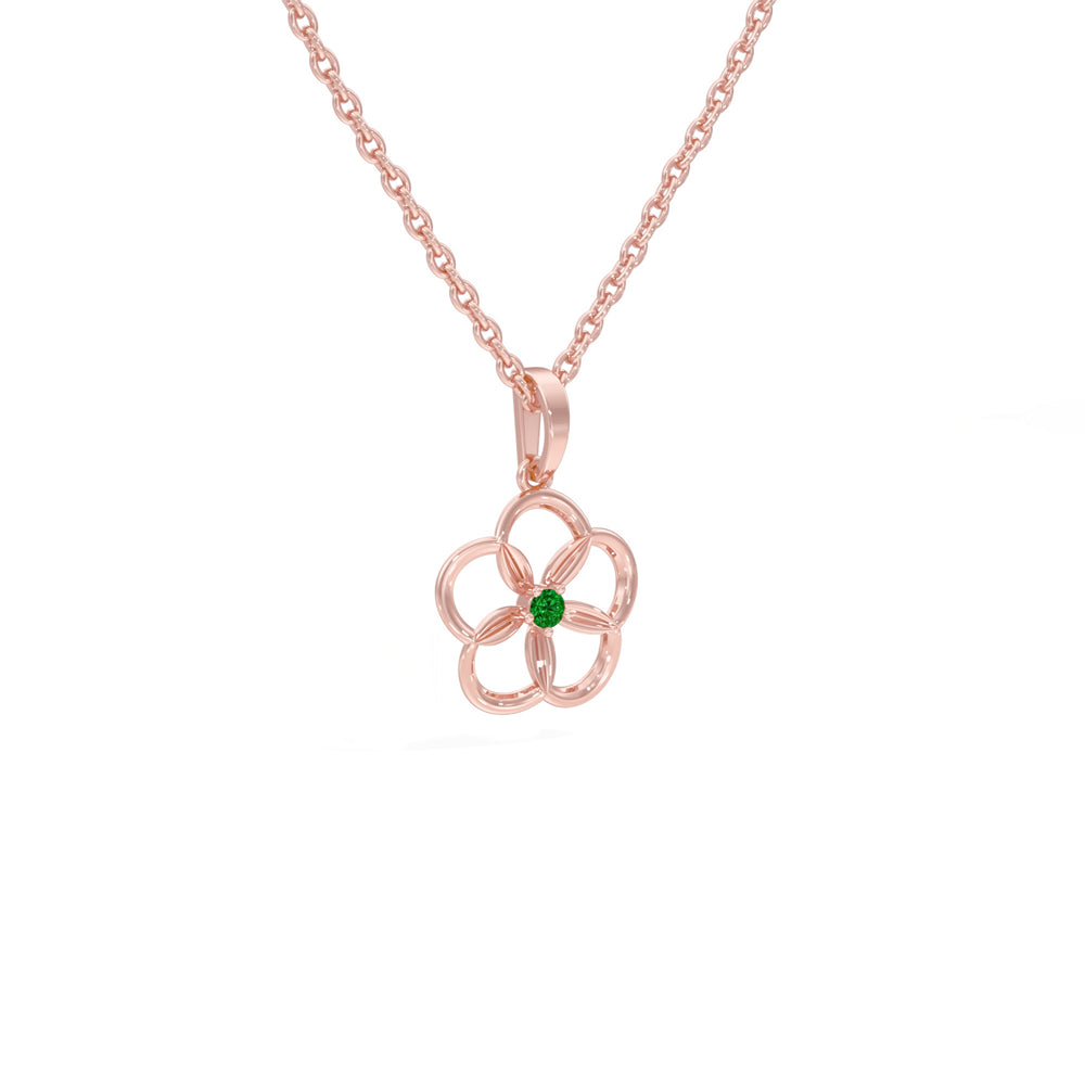 #metal_rose-gold-plated#stone-colour_emerald-green