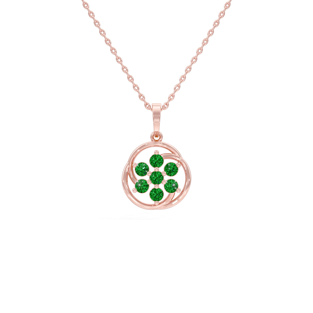 #metal_rose-gold-plated#stone-colour_emerald-green