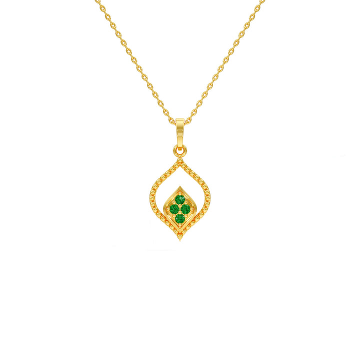 #metal_gold-plated#stone-colour_emerald-green