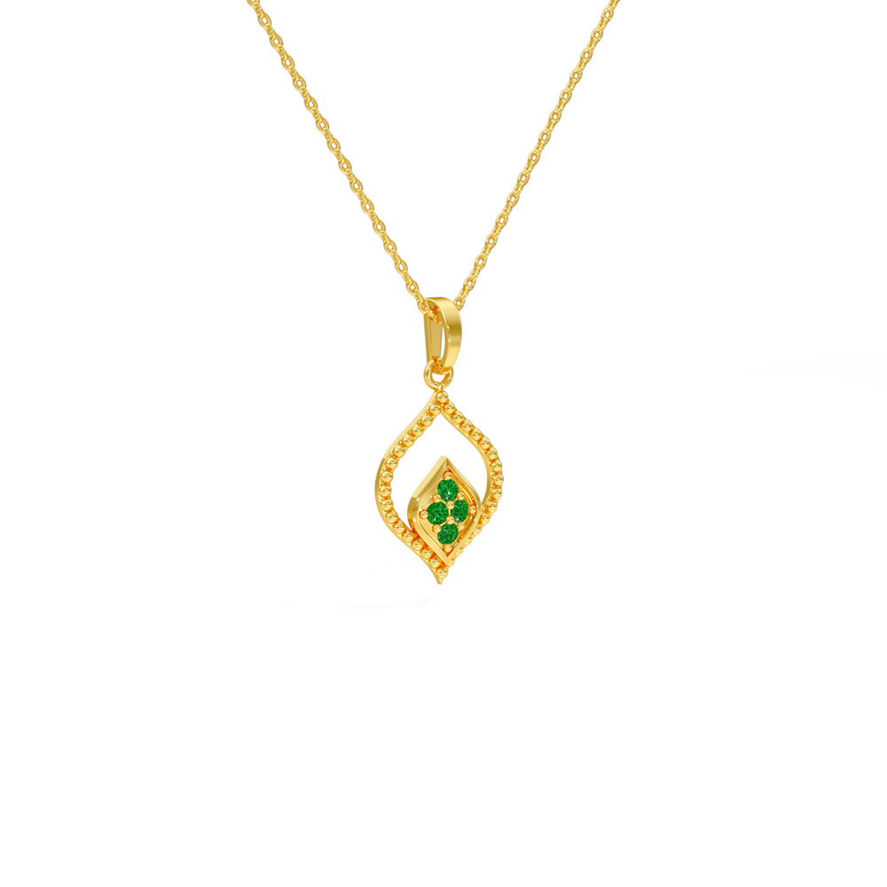 #metal_gold-plated#stone-colour_emerald-green