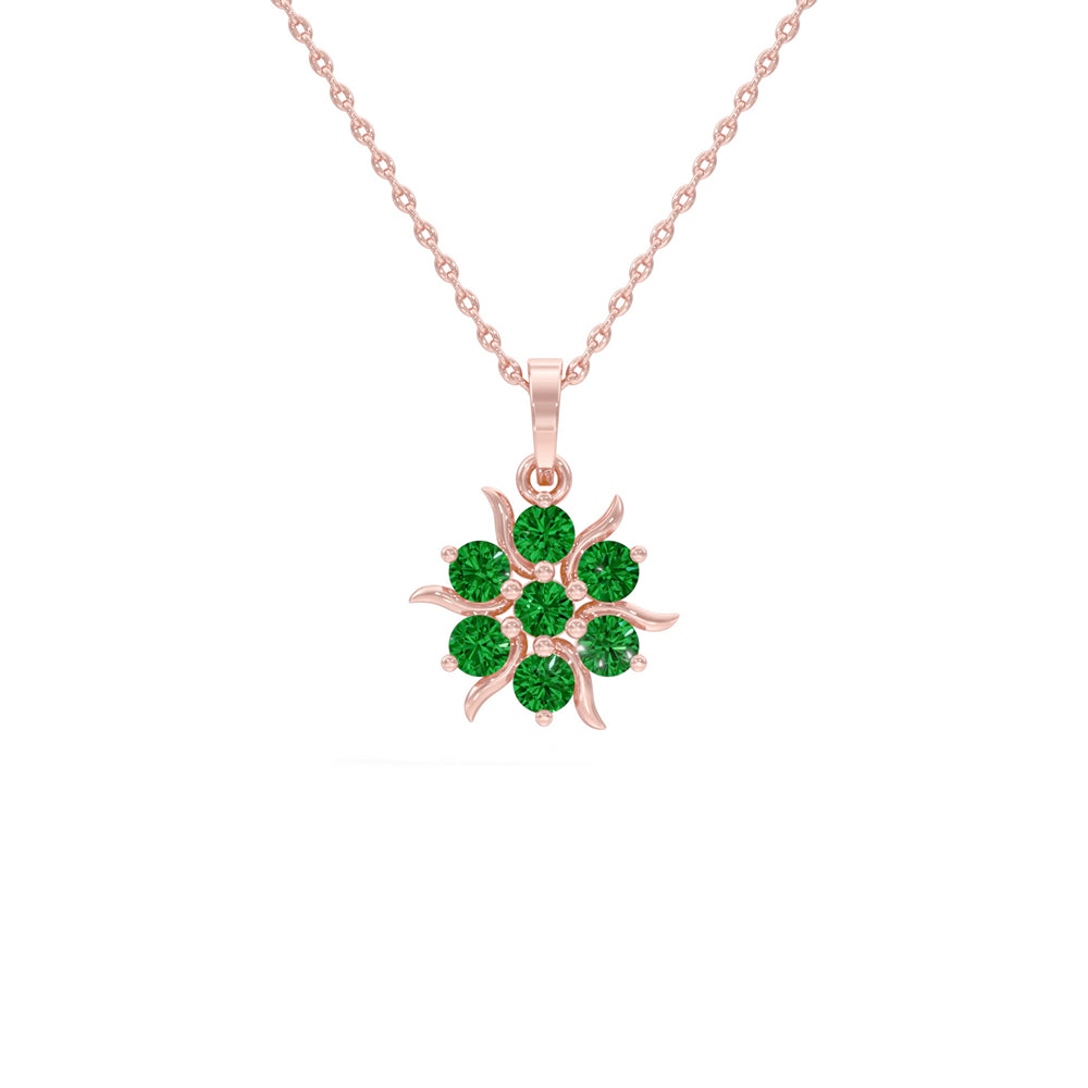 #metal_rose-gold-plated#stone-colour_emerald-green
