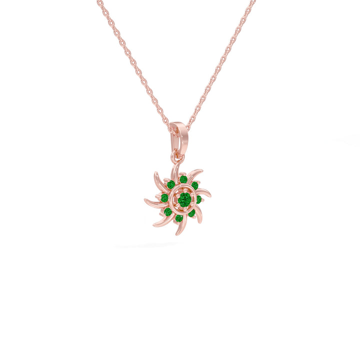 #metal_rose-gold-plated#stone-colour_emerald-green