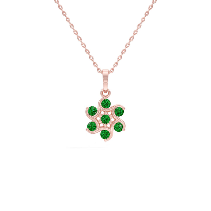 #metal_rose-gold-plated#stone-colour_emerald-green