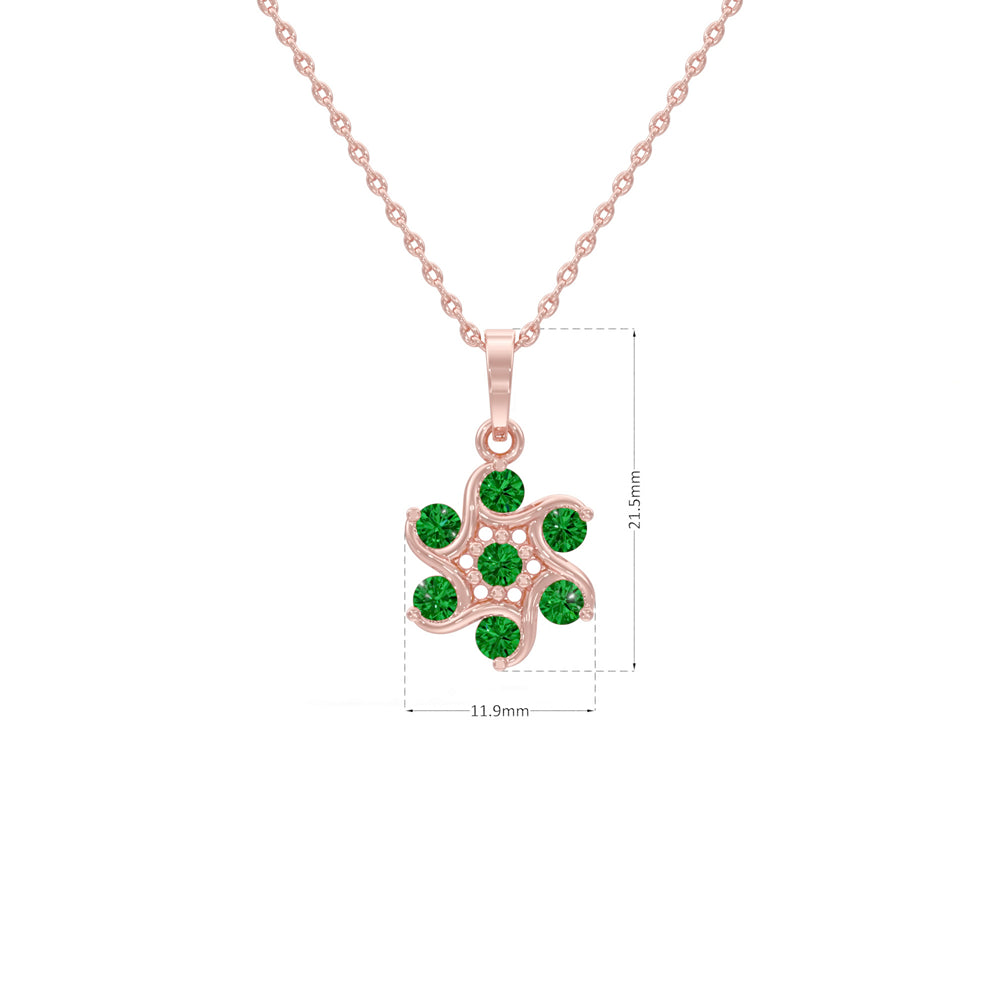 #metal_rose-gold-plated#stone-colour_emerald-green