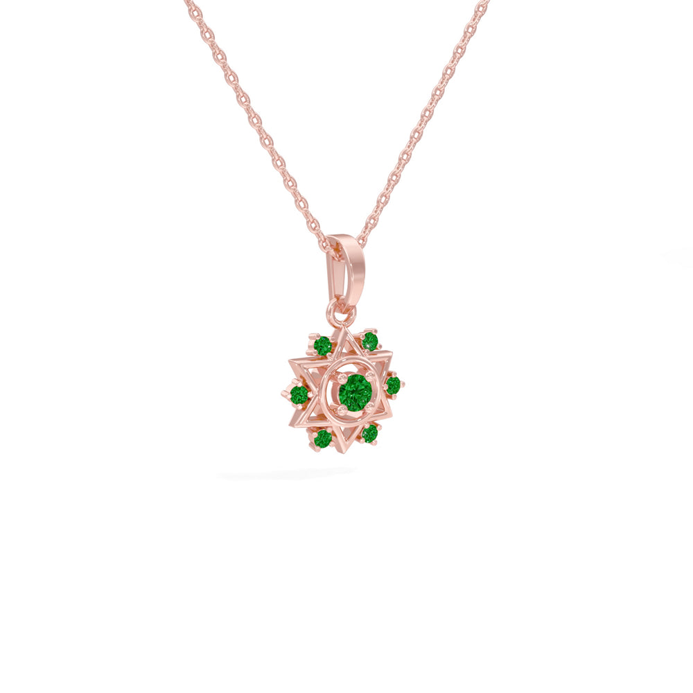 #metal_rose-gold-plated#stone-colour_emerald-green