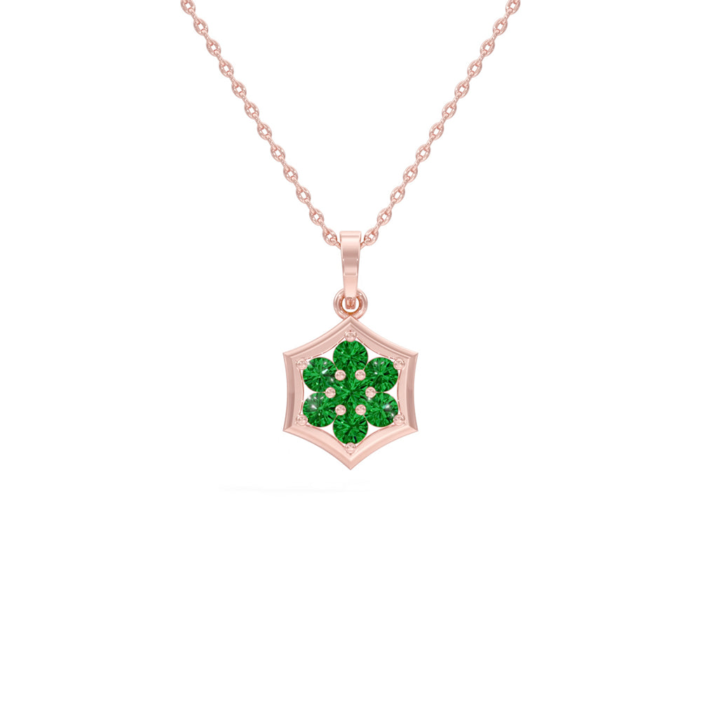 #metal_rose-gold-plated#stone-colour_emerald-green