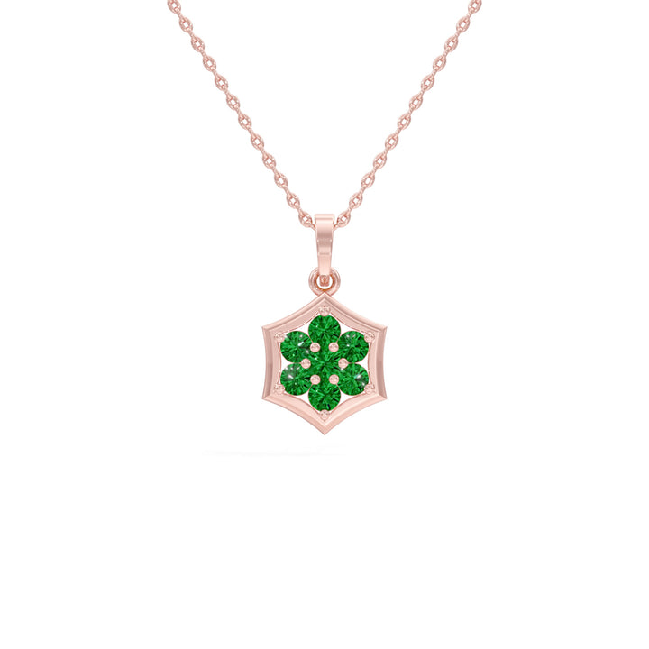 #metal_rose-gold-plated#stone-colour_emerald-green