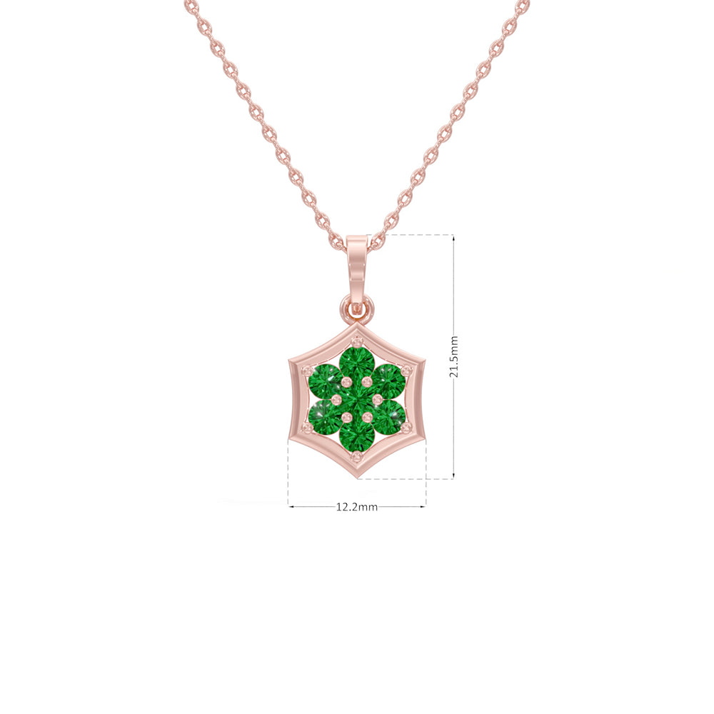 #metal_rose-gold-plated#stone-colour_emerald-green