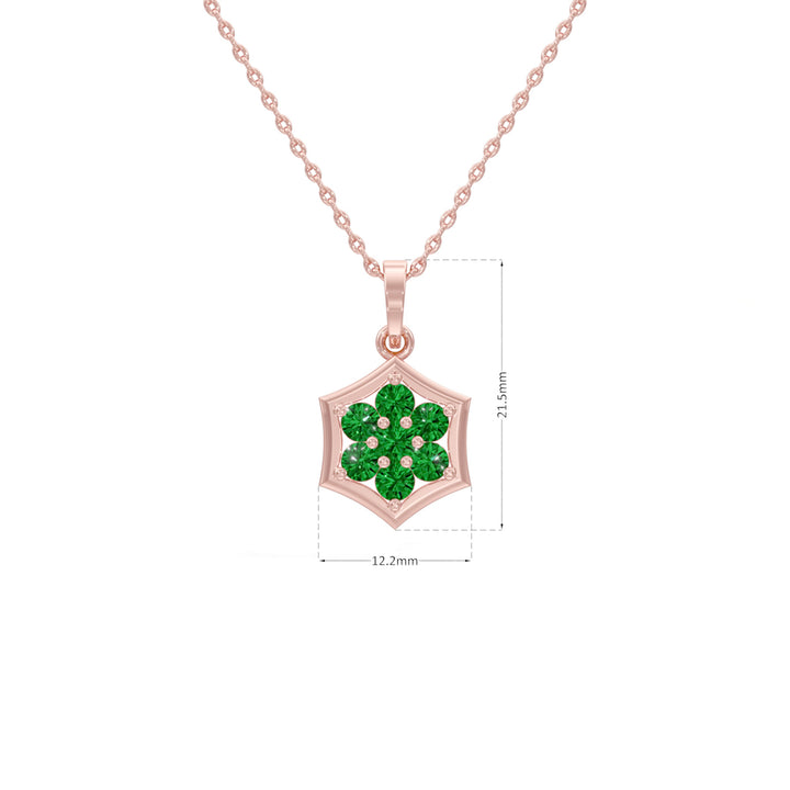 #metal_rose-gold-plated#stone-colour_emerald-green