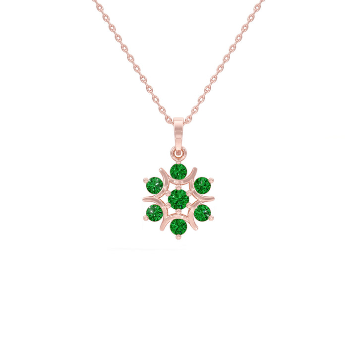 #metal_rose-gold-plated#stone-colour_emerald-green