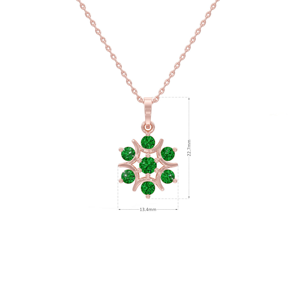 #metal_rose-gold-plated#stone-colour_emerald-green