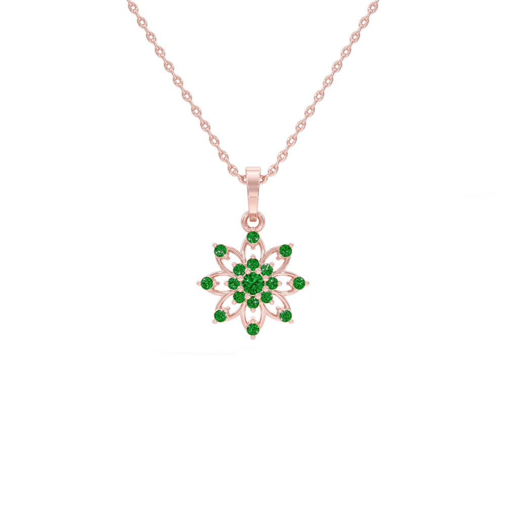 #metal_rose-gold-plated#stone-colour_emerald-green