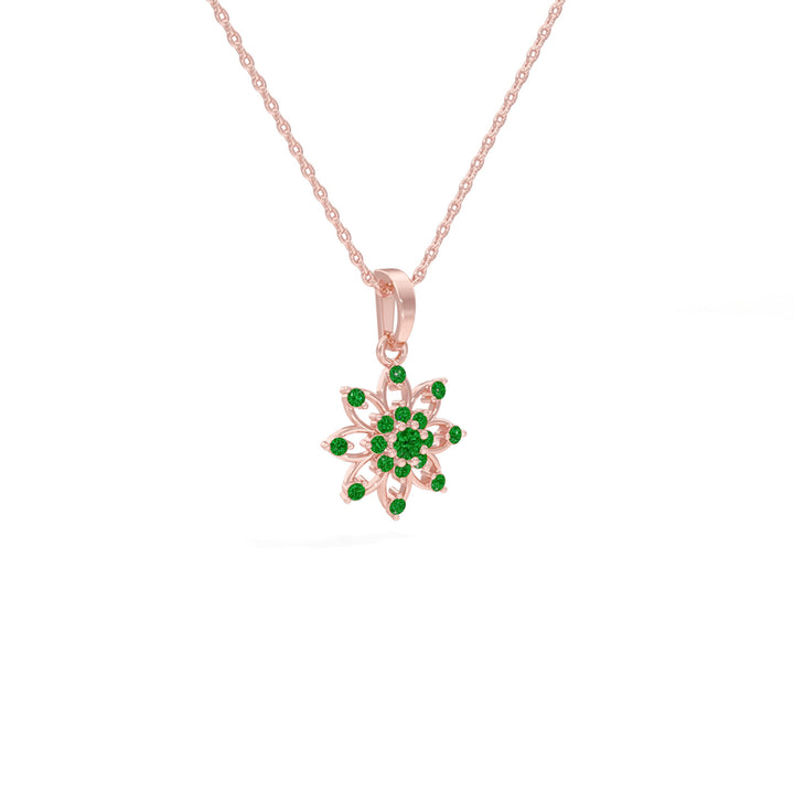 #metal_rose-gold-plated#stone-colour_emerald-green