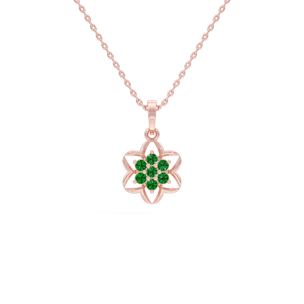 #metal_rose-gold-plated#stone-colour_emerald-green