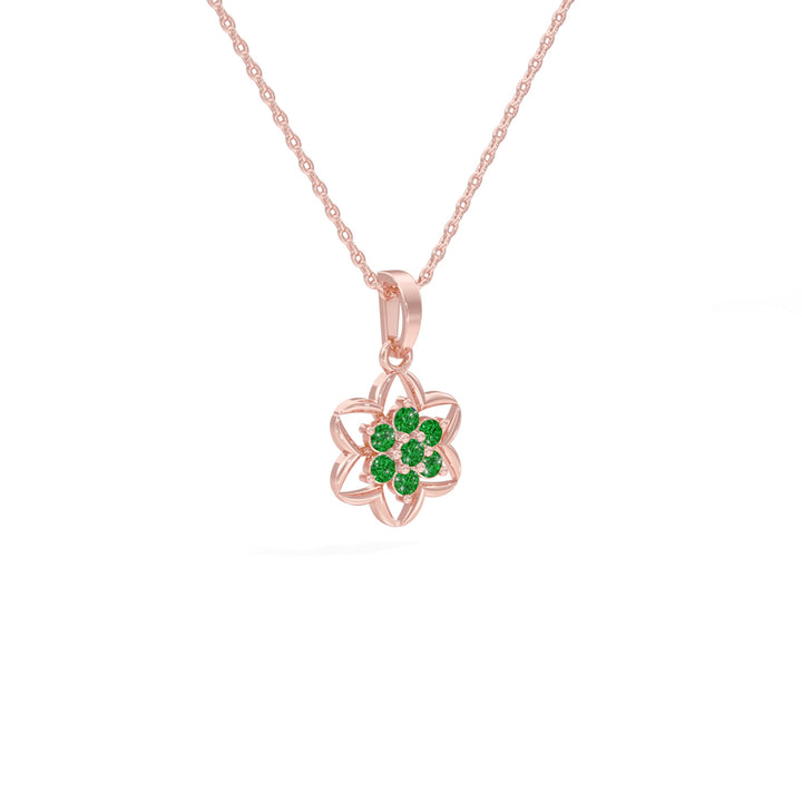 #metal_rose-gold-plated#stone-colour_emerald-green