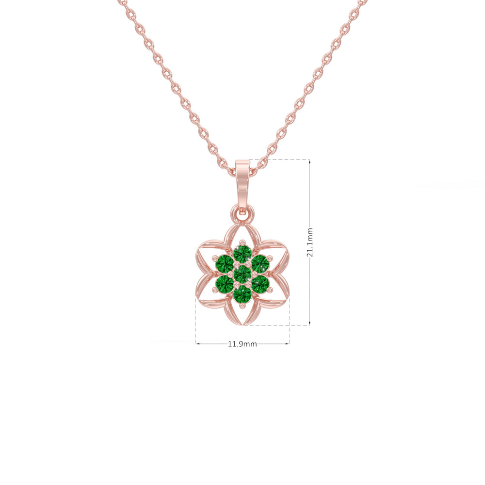 #metal_rose-gold-plated#stone-colour_emerald-green