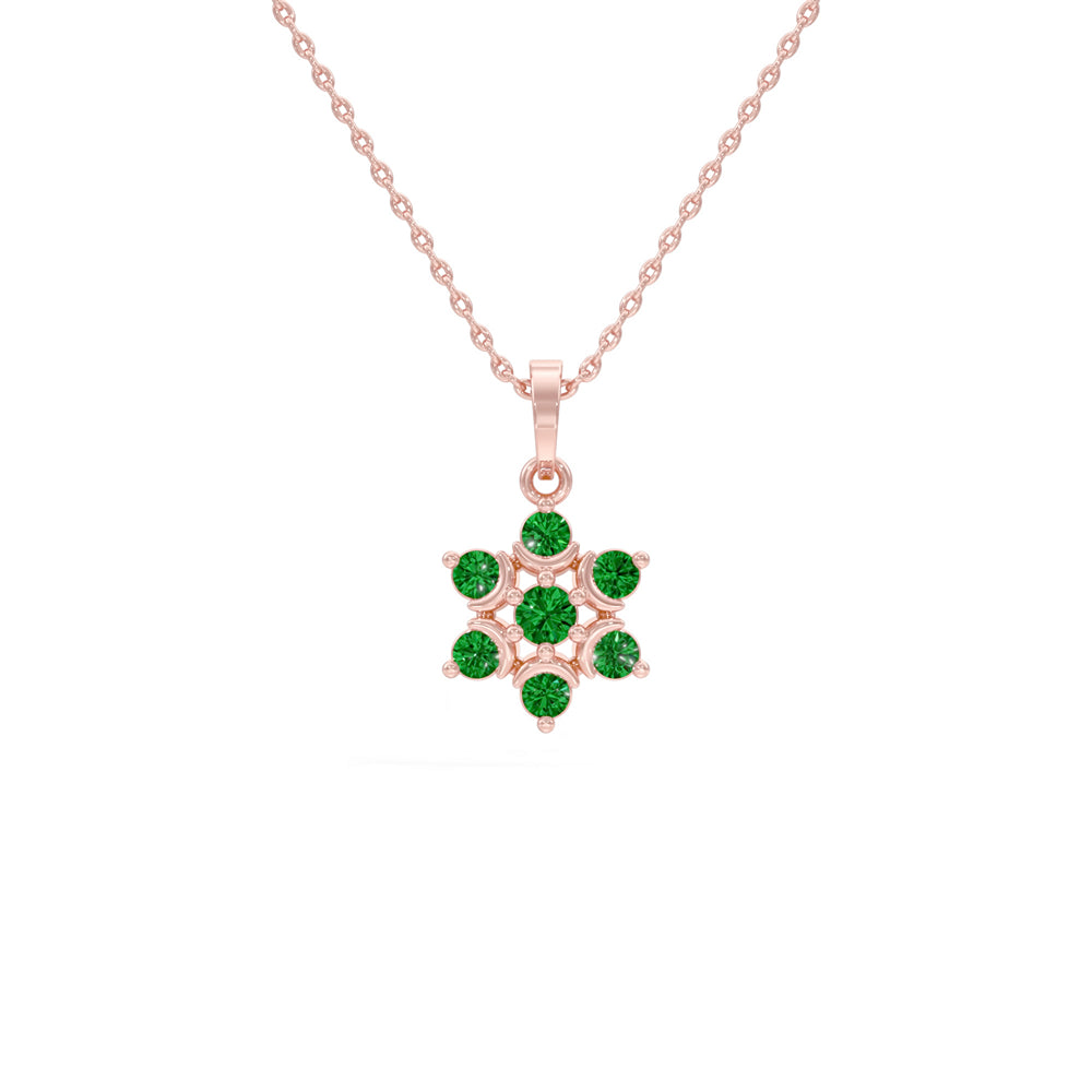 #metal_rose-gold-plated#stone-colour_emerald-green