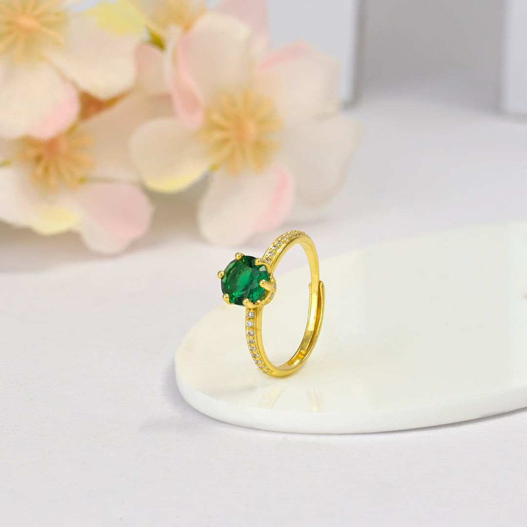 #metal_gold-plated#stone-colour_emerald-green