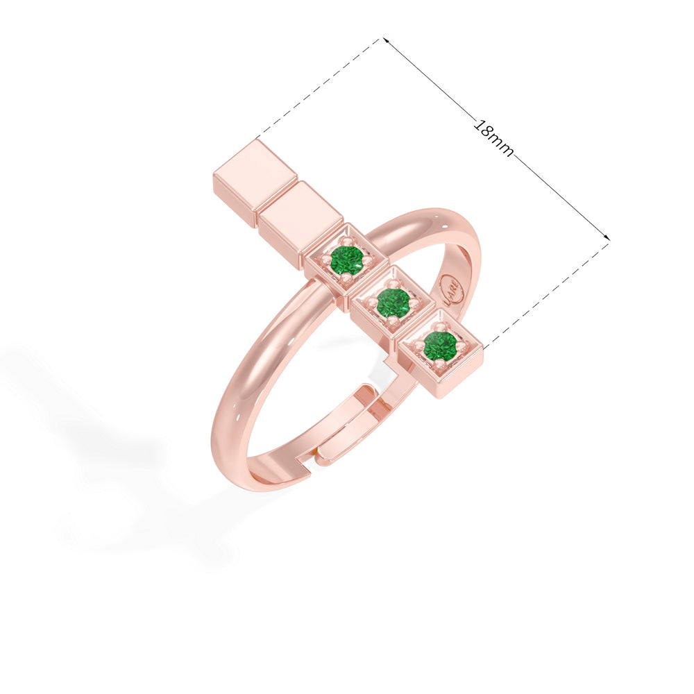 #metal_rose-gold-plated#stone-colour_emerald-green