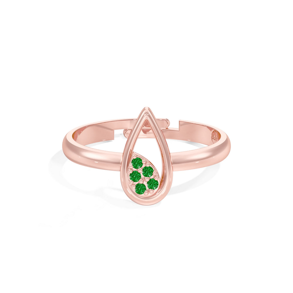 #metal_rose-gold-plated#stone-colour_emerald-green