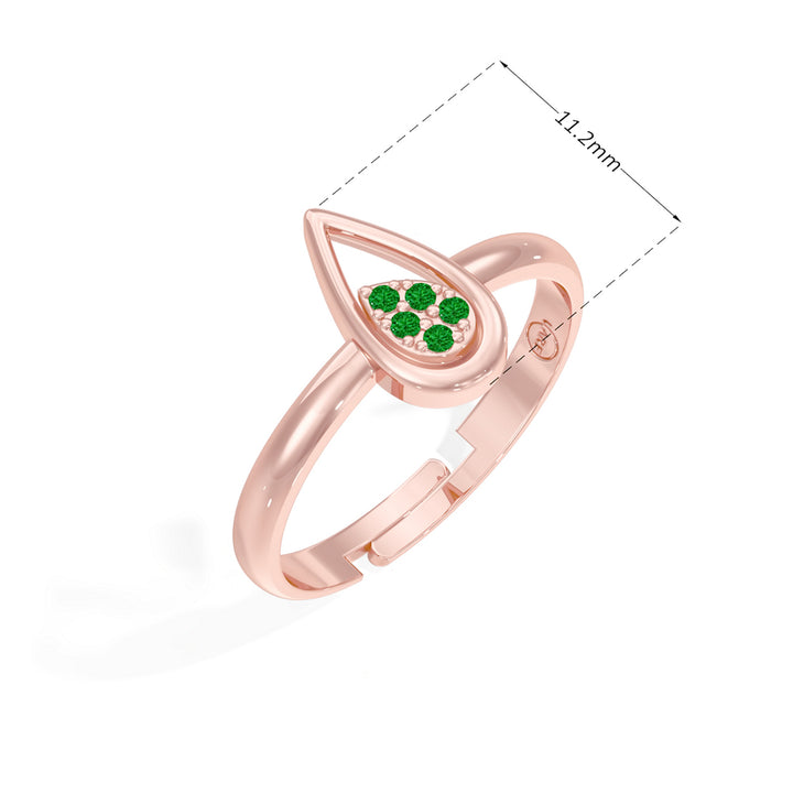 #metal_rose-gold-plated#stone-colour_emerald-green