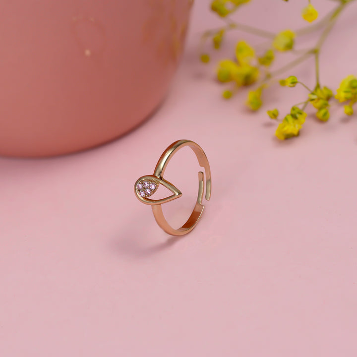 Pearluxe Drop Ring