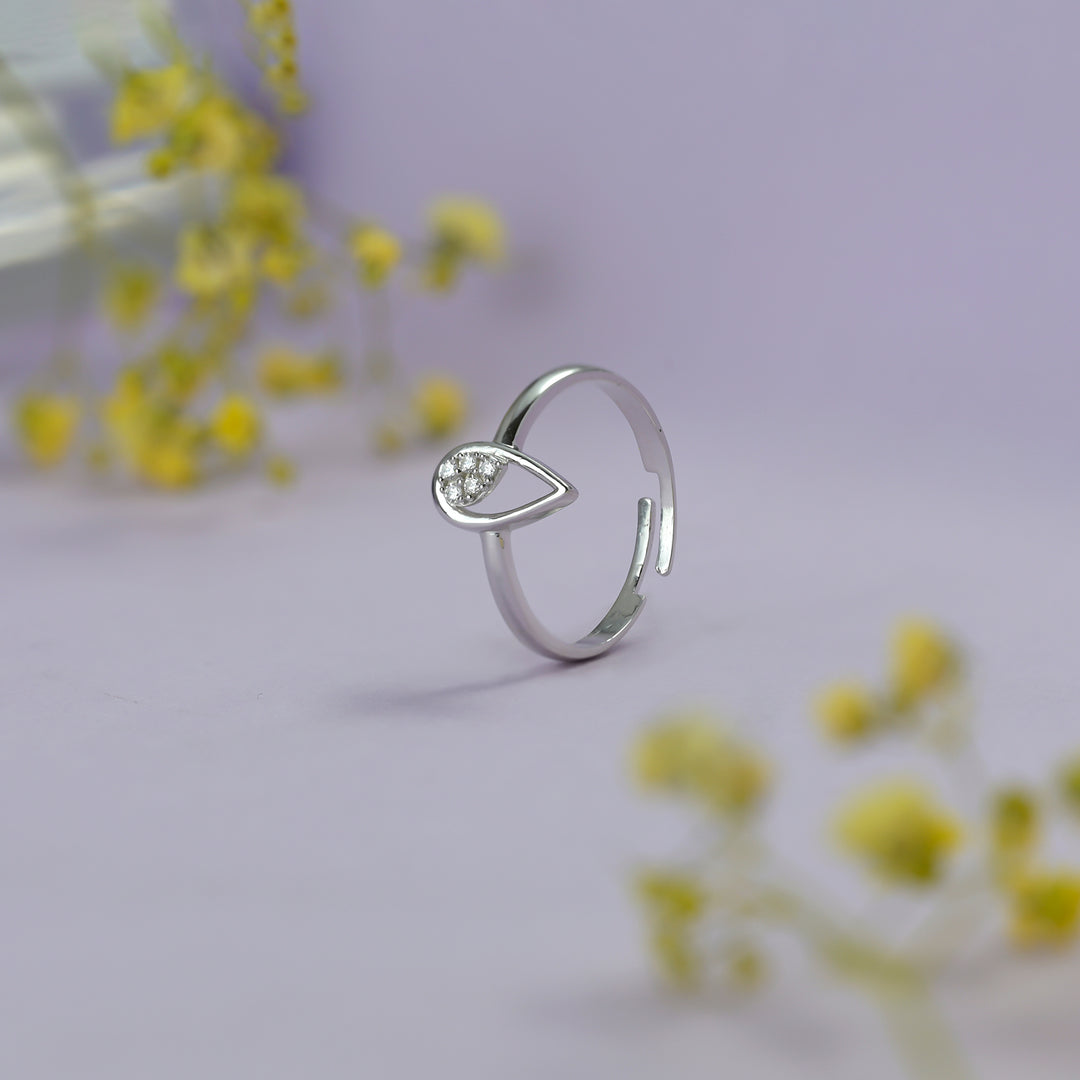 Pearluxe Drop Ring